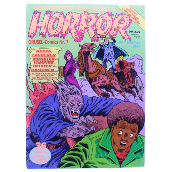 Horror Grusel-Comic 7 (1991) Condor Interpart | Hoppla-Stuff